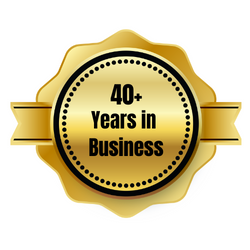 40+ plus years in business