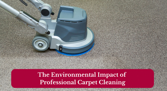 The Environmental Impact of Professional Carpet Cleaning